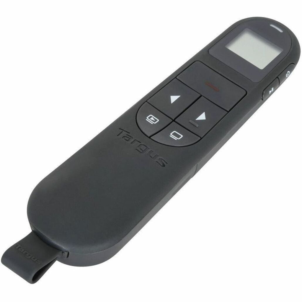 Targus Dual Mode Antimicrobial Laser Presenter with Timer Laser - Wireless - Bluetooth/Radio Frequency - 2.40 GHz - Black - USB - AMP06804AMGL