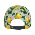 thumbnail image 4 of Goofa Lemon Seamless Pattern Oil Painting Effect Printed Baseball Cap for Men and Women - Adjustable Unisex Hat for Sports and Casual Wear,Sun protection Casual Outdoor Everyday Fashion Cap, 4 of 9