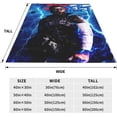 thumbnail image 5 of Jey USO Wrestler Throw Blanket Beautiful Air Conditioner Blanket Blankets for All Seasons Cozy Blankets for Hotel for Camping, 5 of 8