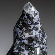 Genuine Polished Indigo Gabbro Flame Freeform (2.2 lbs)