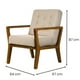 thumbnail image 2 of Sillon Individual moderno Avre color Beige, 2 of 5