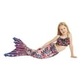 thumbnail image 5 of Luvoko Child 3 Piece Girls Swimsuit Bathing Suits Bikini Fish Tail Set For Girls 3 9 Years Girls Swim Bathing Suit Toddler Kid Swimsuit Girl Two Piece Three Piece Bathing Suit Piece Bathing Suit, 5 of 5