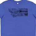 thumbnail image 4 of Inktastic Montana State Word Salad Youth T-Shirt, 4 of 5