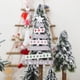 thumbnail image 3 of Advancent Árbol de Navidad colgante campana pared estrella decoración foto dibujos animados azúcar colgante adornos para fiesta boda Kits de decoración para fiestas Gris, 3 of 6