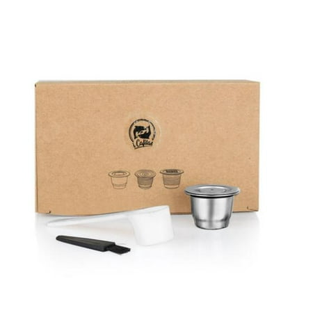 

ICafilas - Coffee Maker Capsules for Nespresso Machines Cafetera Nespresso Indonesia Stainless Steel Reusable Filters