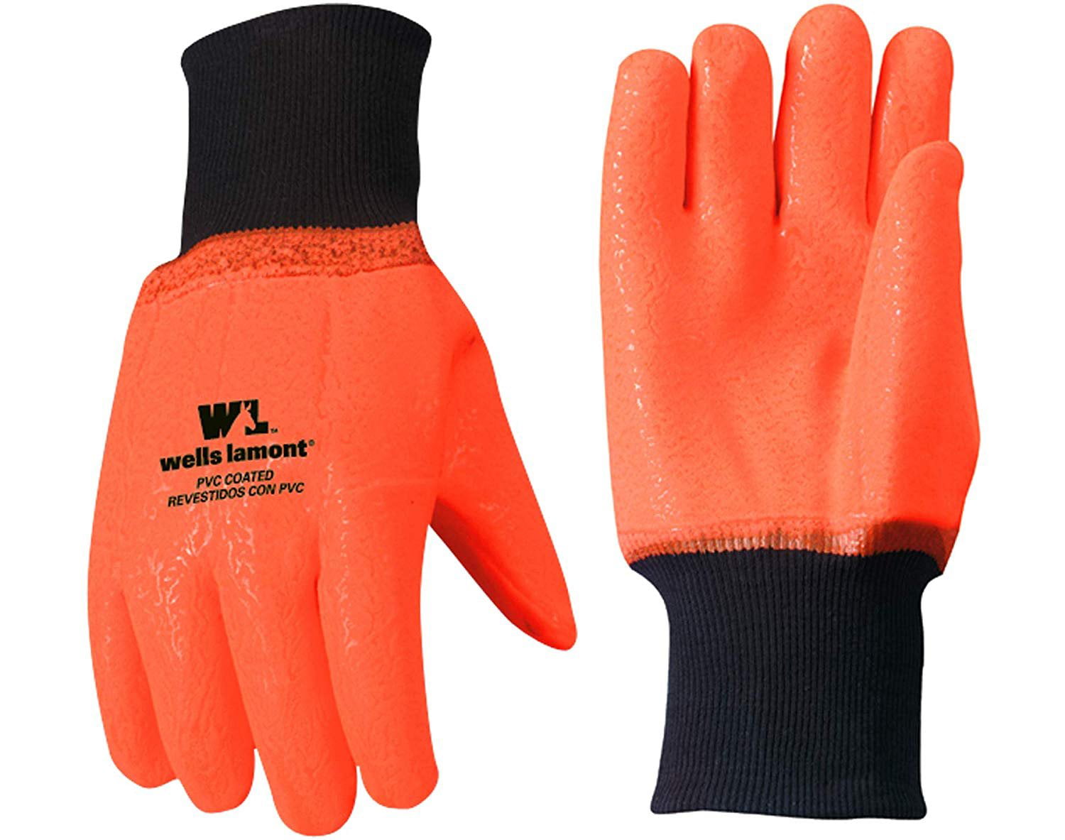 Heavy Duty Lined Safety Gloves Padded Protection Oil Water Resistant Insulated