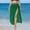 #0165-Green, variant on Xucatan Women's Sheer Mesh Cover Up Skirt with Hollow Out and Sun Protection, Modest Swimsuit Wrap for Beach Pool Vacation Gift