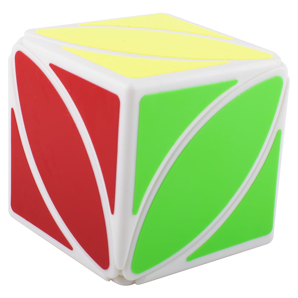Qiyi Maple Leaf Magic Cube Skewb Twisty Puzzle Develop Intelligence Toys Black 