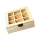 thumbnail image 2 of Organizador de caja de té, organizador de contenedores de té, almacenamiento multifuncional con tapa, soporte decorativo, soporte para té para sala de, 2 of 9