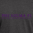 thumbnail image 3 of CafePress - Phi Sigma Pi Purple Wordmark T Shirt - Men's Classic Graphic Cotton T-Shirt, 3 of 4