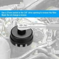 thumbnail image 2 of Six-Opening Oil Grid Wrench, Aluminum, 8x8x5cm, Fits Multiple Toyota & Lexus Models 2005-2014, High Quality & Easy Installation, 2 of 8