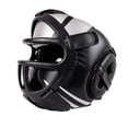 thumbnail image 4 of Almencla Boxing Headgear Unisex Full Face Protection Guard for Taekwondo Mma Training L black, 4 of 8