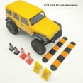 thumbnail image 4 of Accesorios De Escena De Coche De Escalada, Decoraciones De Humor De Coche De Escalada Señales De Advertencia Conos De Helado Fabricación Fina Fácil De Instalar Para Aficionados, 4 of 7
