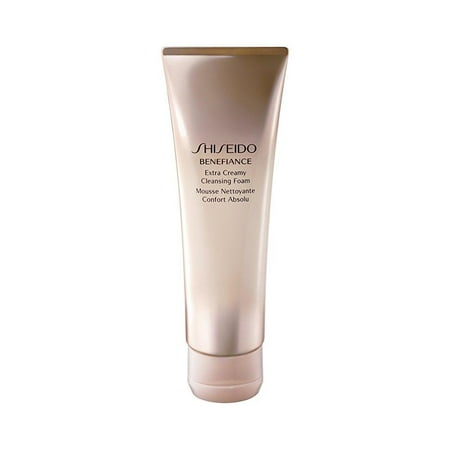 Extra Cream Foam shiseido benefiance wrinkle resist24 extra cream cleansing foam for unisex, 4.4 ounce ()