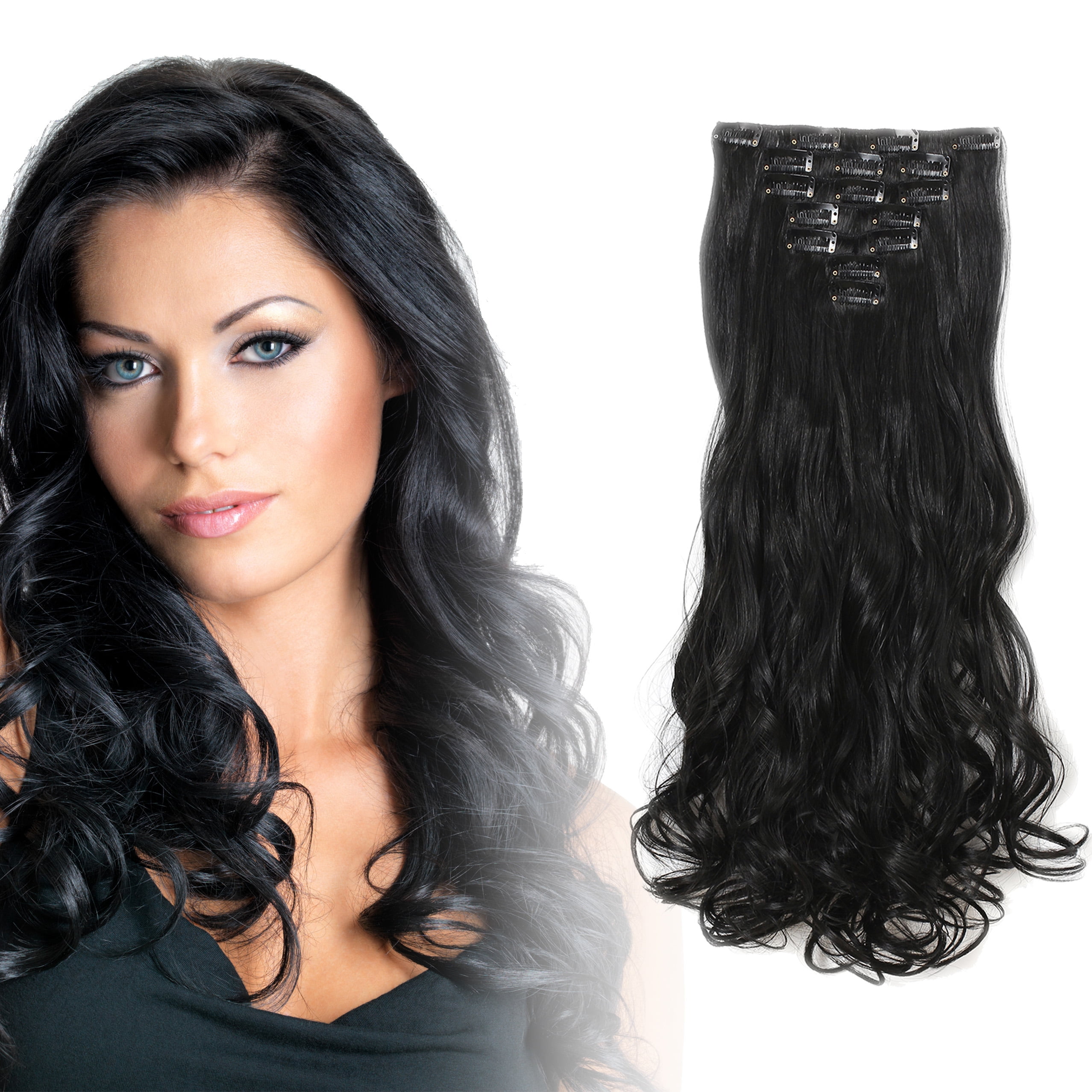 OneDor 20" Curly Full Head Kanekalon Futura Heat Resistance Hair