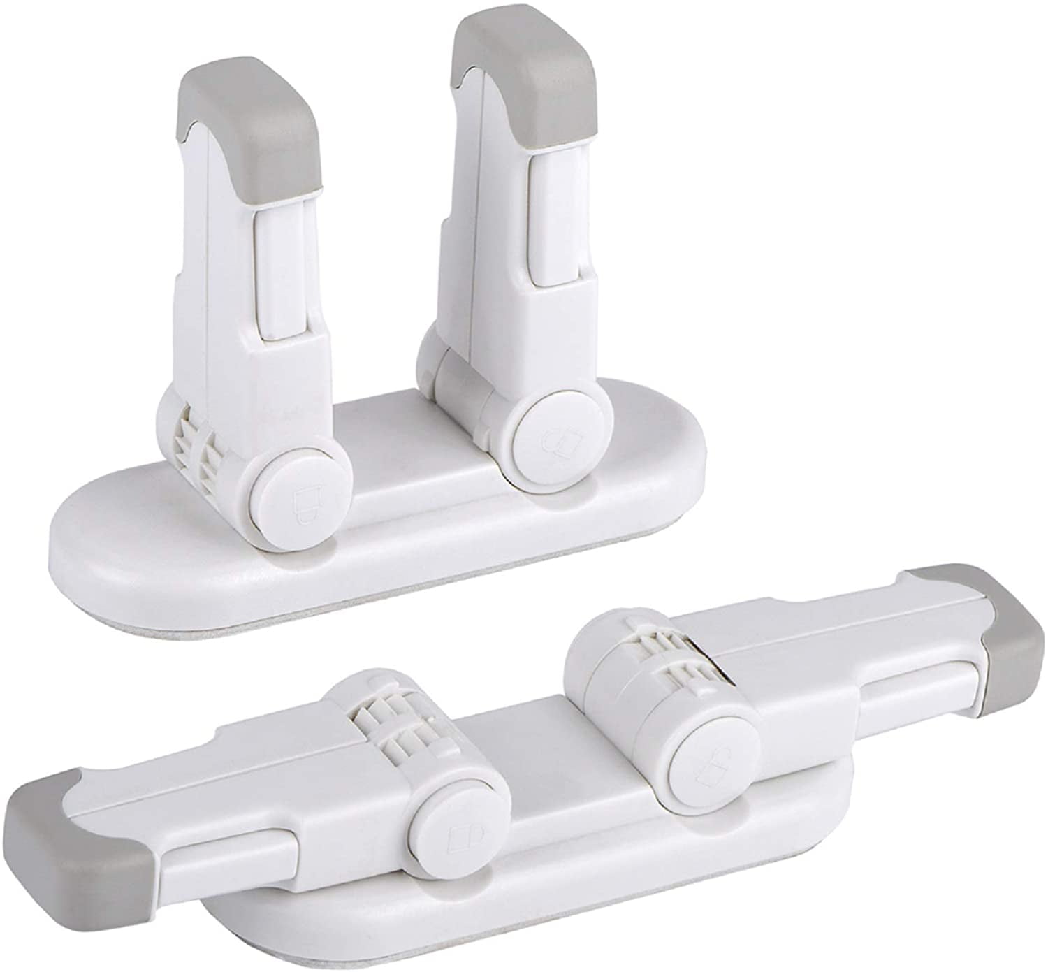 Door Level Lock (Upgraded), 2 Pack Child Safety Door Handle Lock with