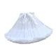 thumbnail image 5 of Enaguas de capas para mujer, enaguas de baile de Ballet, crinolina, gasa, sin aro, medio deslizamiento para vestido de boda, Cosplay Blanco Soledad enagua de las mujeres, 5 of 10