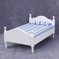 thumbnail image 2 of Muebles de Madera para Cama Individual, Sala de Estar con Sábanas, Paisaje, Vida en El Hogar, Juguetes de Imitación, Suministros de Dormitorio para de, 2 of 9