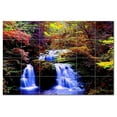 thumbnail image 1 of Waterfalls Ceramic Tile Mural Kitchen Backsplash Bathroom Shower, 401802-S64, 1 of 3