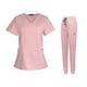 thumbnail image 2 of Conjunto de exfoliante Hugo femenino escote en V Rosado M, 2 of 7