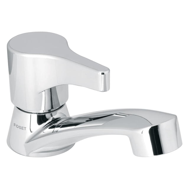 Llave individual para lavabo, ABS, maneral palanca, Basic Foset MP-143