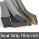 thumbnail image 1 of Tira de sellado de esponja autoadhesiva Yashi EPDM 10 mm x 25 mm x 2 M negra, 1 of 4