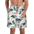 thumbnail image 1 of Fotbe Hawaii Palms Trajes de Baño Estampados para Hombre, Shorts de Verano de Secado Rápido, Ropa de Playa, Bañadores-Small, 1 of 6
