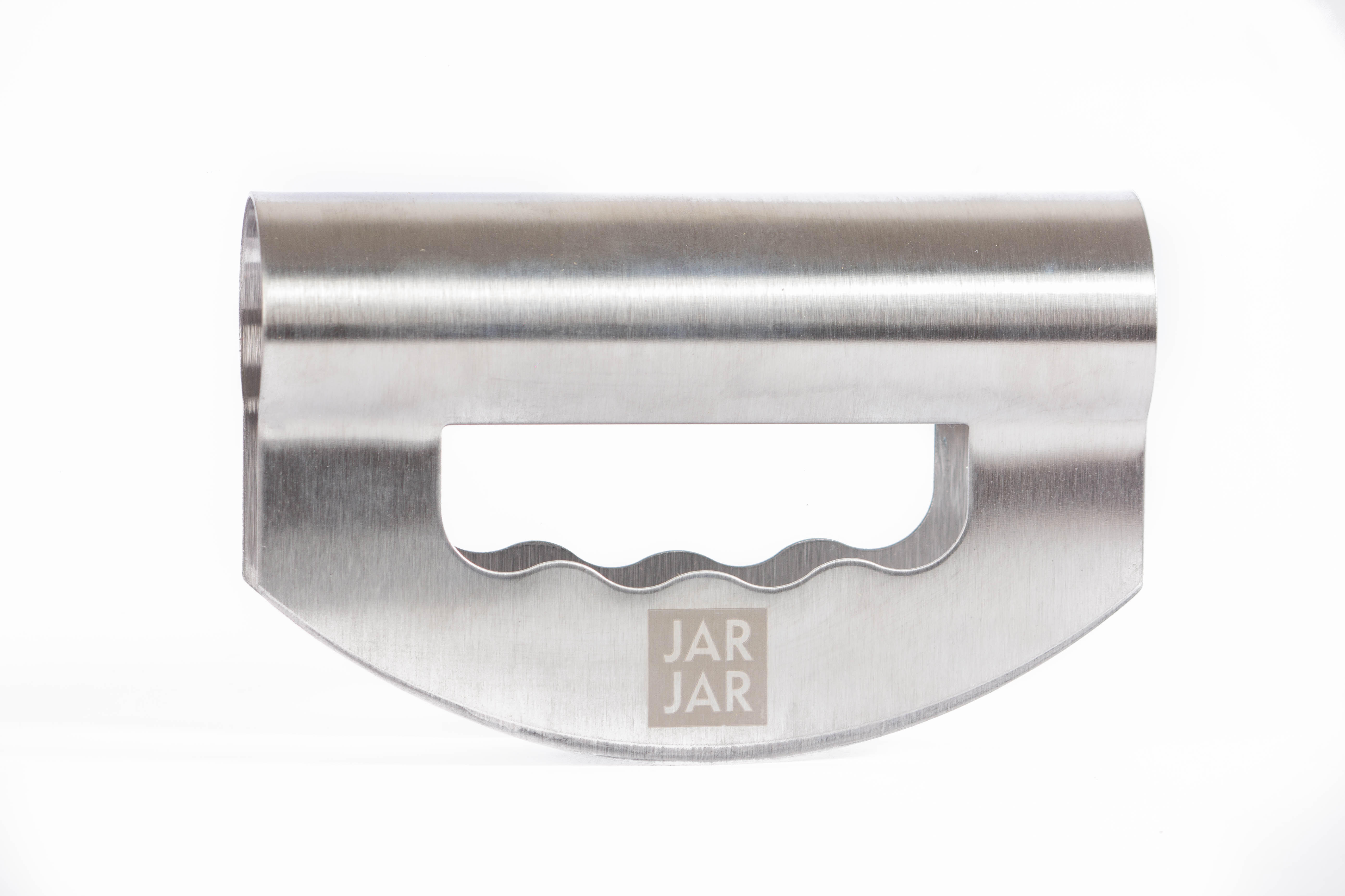 Mezzaluna Knife Salad Chopper Multipurpose Made from Stainless Steel