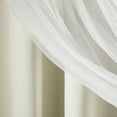 thumbnail image 6 of TOWN & COUNTRY LUXE Talia Double Layer Indoor Curtains, Sheer and Room Darkening Blackout, Grommet Top, Energy Efficient, 2-Pack Set, 52"x120", Vanilla, 6 of 6