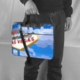 thumbnail image 6 of ZICANCN Laptop Case 14 inch, Las Vegas Welcome Sign Work Shoulder Messenger Business Bag for Women and Men, 6 of 9