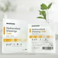 thumbnail image 6 of McKesson Hydrocolloid Dressings, Waterproof Wound Bandage, 6 in x 7 in, 10 Count, 20 Packs, 200 Total, 6 of 12