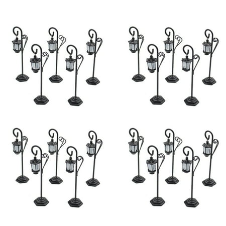 

20 PCS Streetlight Shape Wedding Party Reception Place Card Holder with A Card