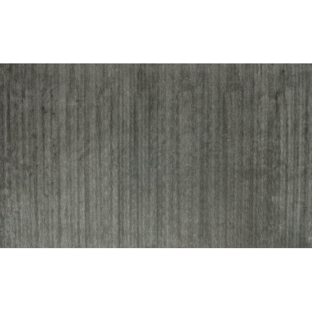 Ahgly Company Tapis d'Intérieur Lavables en Machine Rectangle Gris Contemporain, 3' x 5'