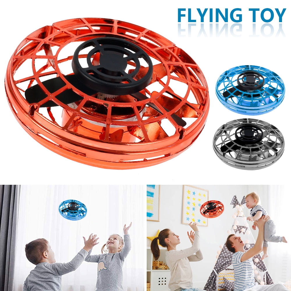 360° Mini Drone Smart UFO Aircraft for Kids Flying Toys RC Hand Control Xmas HK 