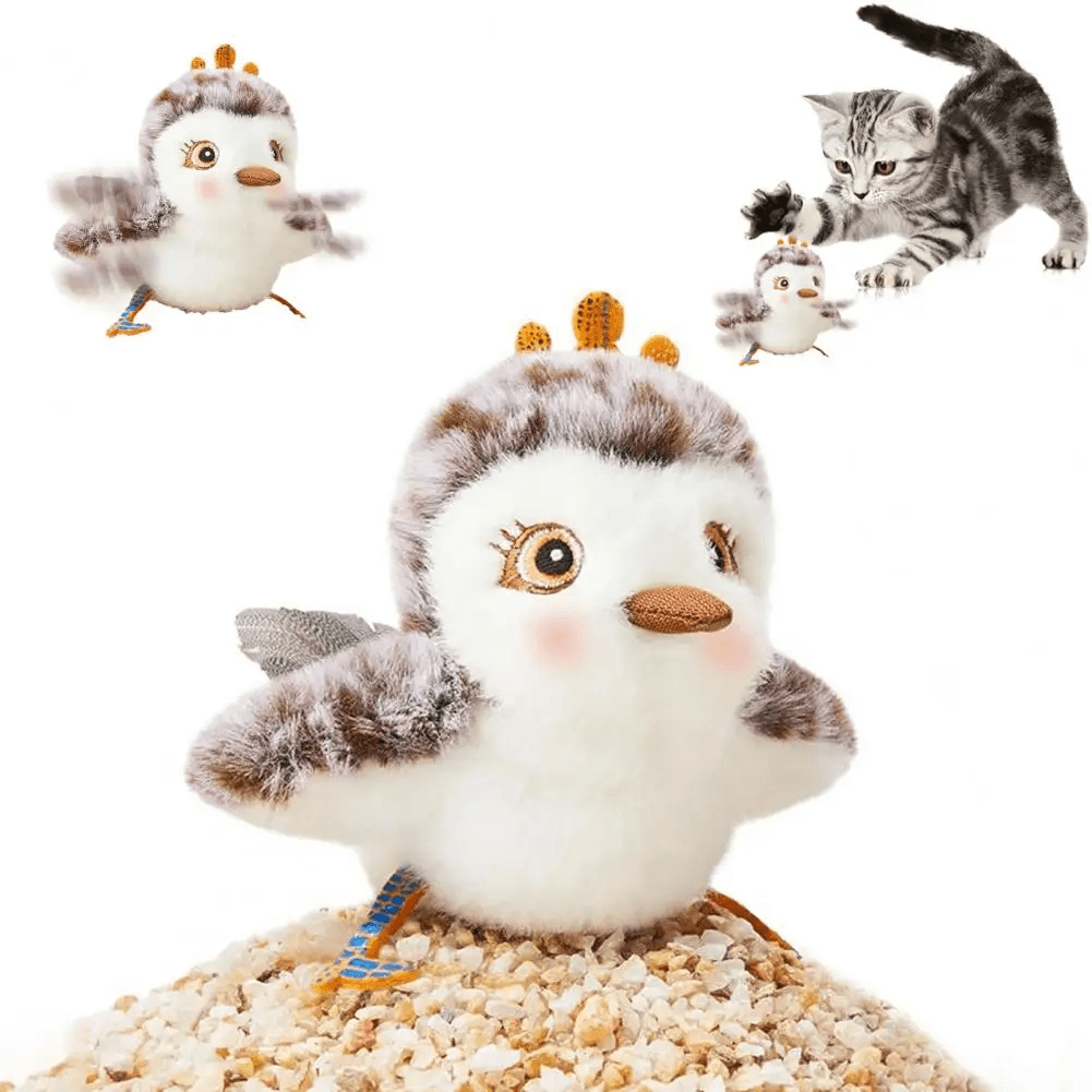 Cute and popular cat toys, simulated birds, touch sensitive cat toys, electric cat teasing, intelligent pet toys