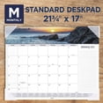 thumbnail image 2 of At-A-Glance 2022 Seascape Panoramic Monthly Desk Pad, Large, 21 3/4" x 17", 2 of 8