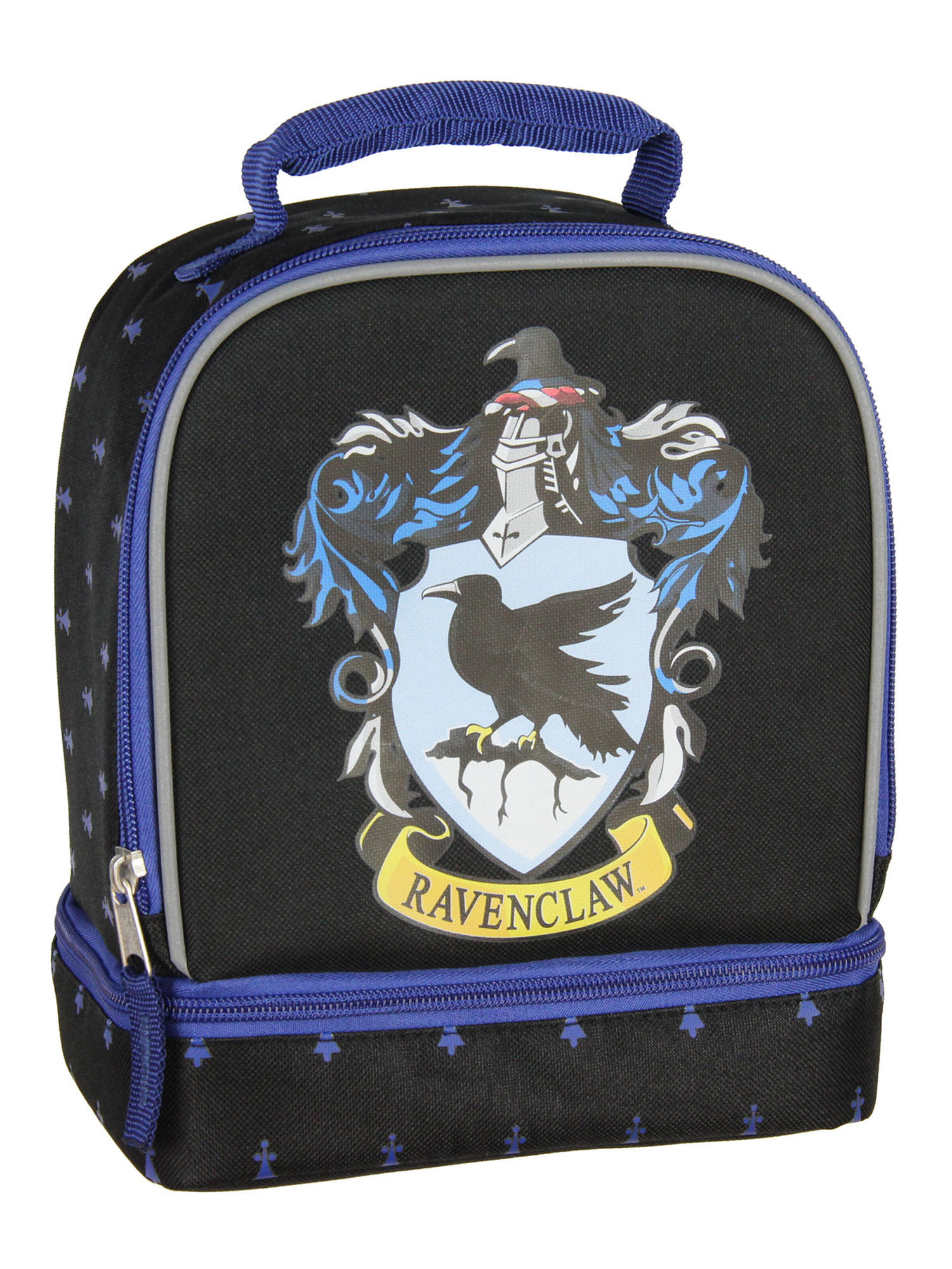 Harry Potter Ravenclaw Crest Dual Compartment Lunch Bag Tote 10"