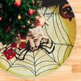 thumbnail image 5 of FMSHPON Halloween Cute Spider Moon Pumpkin Xmas Christmas Tree Skirt Stand Mat for Holiday Party Decoration Indoor Outdoor 48 inches, 5 of 6