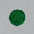 thumbnail image 4 of Men's Antigua Gray Denver Nuggets St. Patrick's Day-Era Polo, 4 of 4