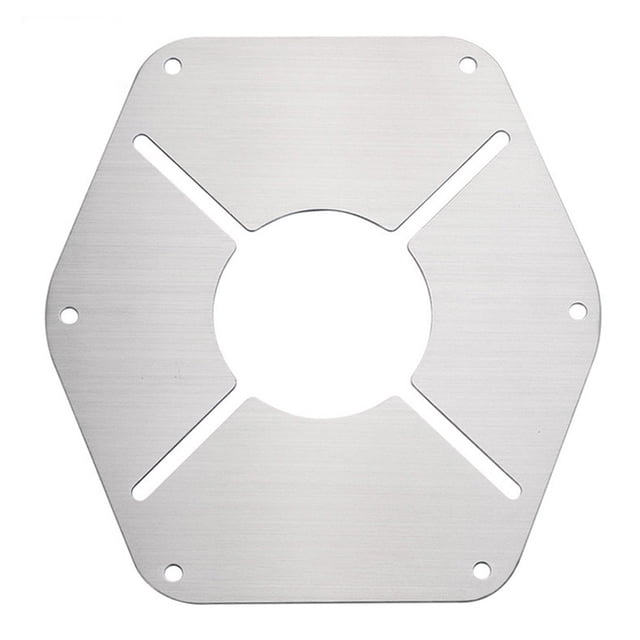 1 pieza de tablero aislante para estufa de exterior con protección térmica para quemador de barbacoa y camping