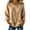 A2 Khaki, variant on Holzkary Women's Linen Tops 3/4 Sleeve Elbow Sleeve Crew Neck Summer Tops for Women Loose Fit Shirts Plain Blouse Peasant Blouses Lightweight Tops Solid Color Top Elegent Tops Boho Top Travel Blouses