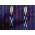 thumbnail image 4 of oneOone Cotton Cambric Fabric Stripe Ikat Print Fabric BTY 56 Inch Wide, 4 of 4