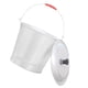 thumbnail image 2 of Accesorios de aluminio para Sauna doméstica, cubo con asa, tapa, cubo resistente Capacidad 13L, 2 of 8