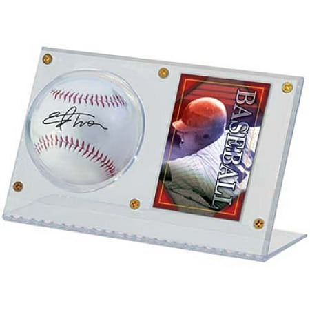Ultra Pro Acrylic Baseball & Card Holder
