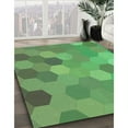 thumbnail image 2 of Ahgly Company Indoor Round Patterned Green Pepper Green Area Rugs, 7' Round, 2 of 6