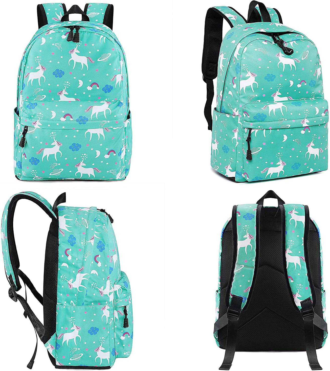 Xinveen Waterproof School Backpack Soft Lightweight Laptop Backpack Rucksack Casual Bookbag for Women Girls Travel Outdoor 