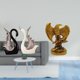 thumbnail image 2 of estatua de cisne,Figuras de cisne,estatuas,decoración del hogar,fiesta de bodas,Escultura,Estatua de resina,figura decorativa para el hogar.,Esculturas de animales coleccionables, 2 of 8