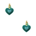thumbnail image 4 of Langgg Keyring Keyholder DIY Small Decorative Purse Pendent Multipurpose Sweet Gift Workmanship Bag Decor Heart Keychain Green 2Set, 4 of 6