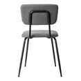 thumbnail image 5 of Tcbosik Modern Padded Dining Chairs Set of 6, Kitchen Chair with Metal Legs, Armless Chair for Home, Easy Assembly, Grey, 5 of 10