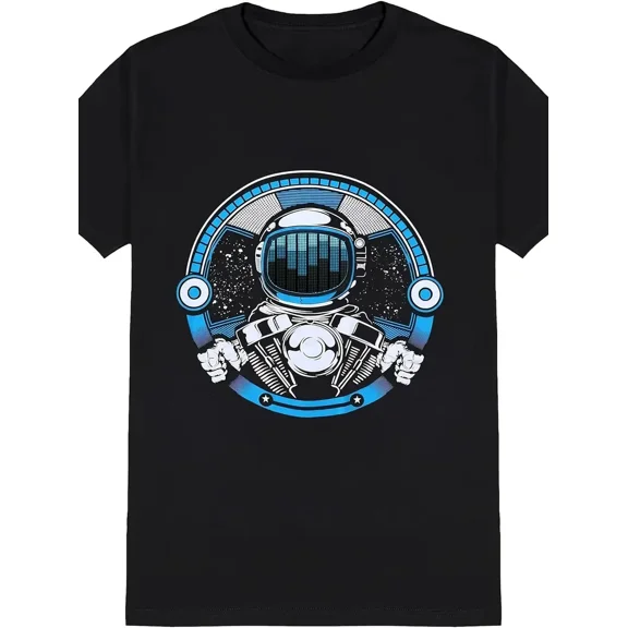 Sound Activated Glow Light Up Equalizer T Shirt 100% Cotton - 220g